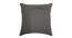 Keenan Cushion Cover (Brown, 46 x 46 cm  (18" X 18") Cushion Size) by Urban Ladder - Rear View Design 1 - 348818