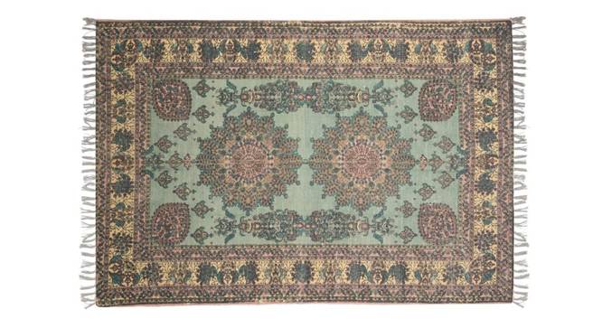 Myra Dhurrie (200 x 140 cm (78" x 55") Carpet Size) by Urban Ladder - Front View Design 1 - 348850
