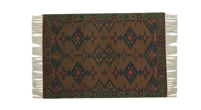 Mayah Dhurrie (60 x 90 cm  (23" x 35") Carpet Size) by Urban Ladder - Front View Design 1 - 348852