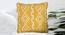 Roy Cushion Cover (Yellow, 46 x 46 cm  (18" X 18") Cushion Size) by Urban Ladder - Design 1 Half View - 348881