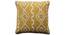 Roy Cushion Cover (Yellow, 46 x 46 cm  (18" X 18") Cushion Size) by Urban Ladder - Front View Design 1 - 348889