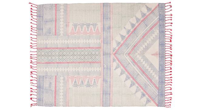 Schylar Dhurrie (160 x 110 cm (63" x 43") Carpet Size) by Urban Ladder - Front View Design 1 - 348899