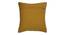Roy Cushion Cover (Yellow, 46 x 46 cm  (18" X 18") Cushion Size) by Urban Ladder - Rear View Design 1 - 348905