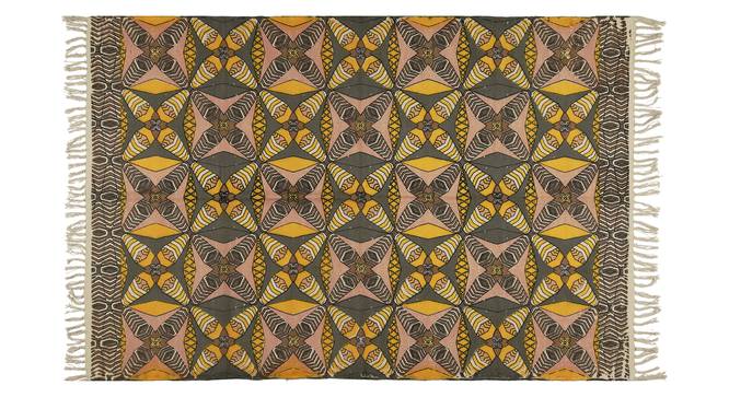 Skylor Dhurrie (120 x 180 cm  (47" x 71") Carpet Size) by Urban Ladder - Front View Design 1 - 348937