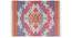 Taniesha Dhurrie (240 x 175 cm  (94" x 69") Carpet Size) by Urban Ladder - Front View Design 1 - 348939