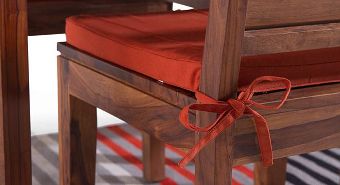 Puco Seat Cushions - Set of 2 (Burnt Orange) by Urban Ladder - - 34894
