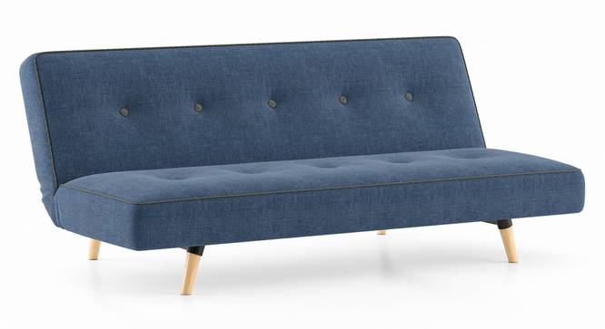 Zehnloch Sofa Cum Bed (Midnight Indigo Blue) by Urban Ladder - Cross View Design 1 - 348985