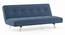 Zehnloch Sofa Cum Bed (Midnight Indigo Blue) by Urban Ladder - Cross View Design 1 - 348985