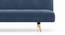 Zehnloch Sofa Cum Bed (Midnight Indigo Blue) by Urban Ladder - Design 1 Ground View - 348991