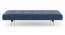 Zehnloch Sofa Cum Bed (Midnight Indigo Blue) by Urban Ladder - Design 1 Details Front View - 348992