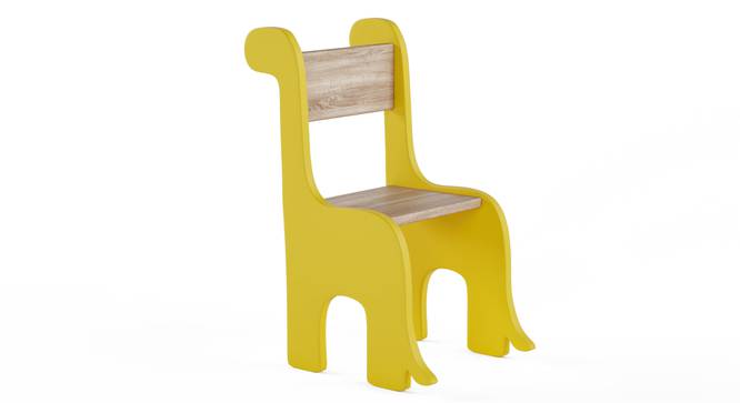 Barney Infant Chair By Boingg! (Yellow, Matte Finish) by Urban Ladder - Design 1 Side View - 349019
