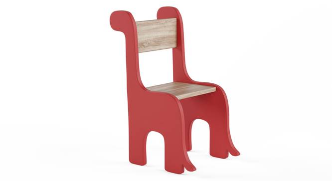 Barney Infant Chair By Boingg! (Red, Matte Finish) by Urban Ladder - Design 1 Side View - 349020