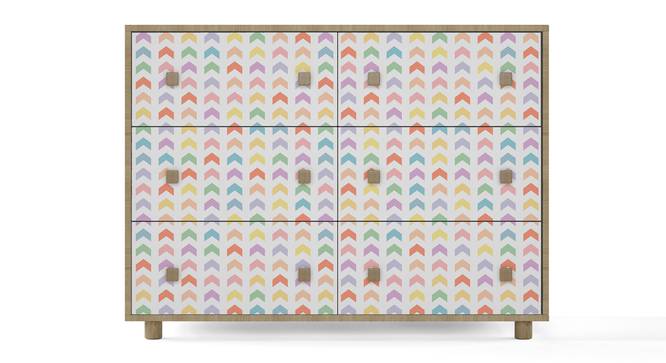 Bunk Box Chest of Six Drawers By Boingg! (Matte Finish) by Urban Ladder - Front View Design 1 - 349072
