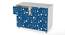 Bunk Box Chest of Six Drawers By Boingg! (White, Matte Finish) by Urban Ladder - Design 1 Side View - 349073