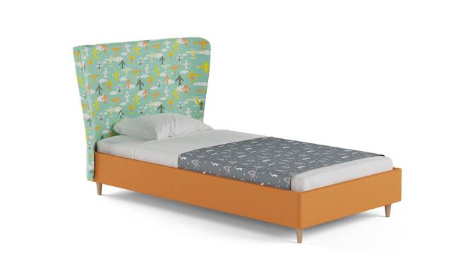 Doodle Bed By Boingg! (Orange, Matte Finish) by Urban Ladder - Design 1 Side View - 349212