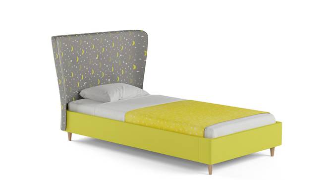 Doodle Bed By Boingg! (Yellow, Matte Finish) by Urban Ladder - Design 1 Side View - 349214