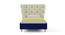 Doodle Bed By Boingg! (Royal Blue, Matte Finish) by Urban Ladder - Front View Design 1 - 349234