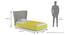 Doodle Bed By Boingg! (Yellow, Matte Finish) by Urban Ladder - Design 1 Dimension - 349245