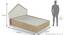 Dream House Bed By Boingg! (Matte Finish) by Urban Ladder - Design 1 Dimension - 349249