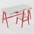 Easel study table   chair white   pink 91 lp
