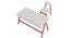 Easel Study Table & Chair By Boingg! (Matte Finish) by Urban Ladder - Design 1 Top Image - 349276