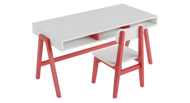 Easel Study Table & Chair By Boingg! (Matte Finish) by Urban Ladder - Design 1 Side View - 349284