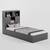 Ironhide storage bed grey 41 lp