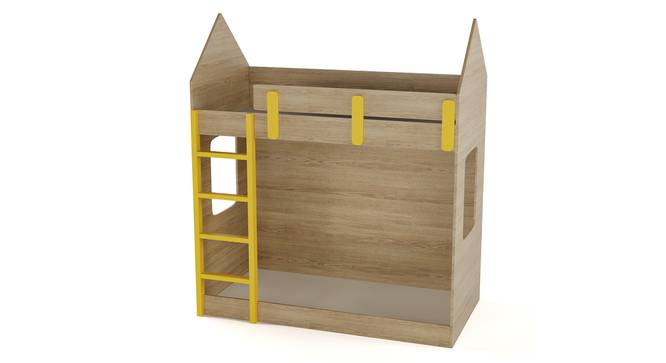 House Mates Bunk Bed By Boingg! (Oak, Matte Finish) by Urban Ladder - Design 1 Side View - 349363