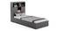 Ironhide Storage Bed By Boingg! (Grey, Matte Finish) by Urban Ladder - Design 1 Side View - 349373