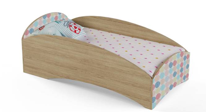 Loopy Loop Bed By Boingg! (Oak, Matte Finish) by Urban Ladder - Design 1 Side View - 349406