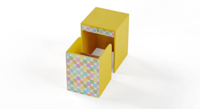 Maximus Study Table By Boingg! (Yellow, Matte Finish) by Urban Ladder - Design 1 Top Image - 349407