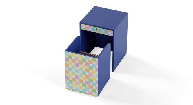 Maximus Study Table By Boingg! (Blue, Matte Finish) by Urban Ladder - Design 1 Top Image - 349408
