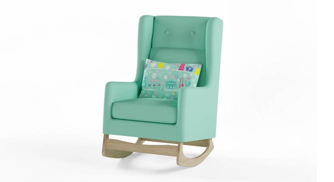 Lullaby Nursing Chair By Boingg! (Mint, Matte Finish) by Urban Ladder - Design 1 Side View - 349413