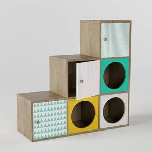 Kids Storage Cabinets Design Noughts & Dots Cabinet (Matte Finish)