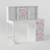 Pattern play study table white 95 lp