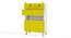 Papa Hippo Chest of Four Drawers By Boingg! (Yellow, Matte Finish) by Urban Ladder - Design 1 Side View - 349470