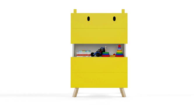 Papa Hippo Chest of Four Drawers By Boingg! (Yellow, Matte Finish) by Urban Ladder - Front View Design 1 - 349479