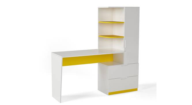 Mr Practical Study Table By Boingg! (Matte Finish) by Urban Ladder - Design 1 Side View - 349483