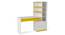 Mr Practical Study Table By Boingg! (Matte Finish) by Urban Ladder - Design 1 Side View - 349492
