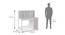 Pattern Play Study Table By Boingg! (White, Matte Finish) by Urban Ladder - Design 1 Dimension - 349493