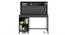 Old Timer Study Table By Boingg! (Dark Grey, Matte Finish) by Urban Ladder - Front View Design 1 - 349502