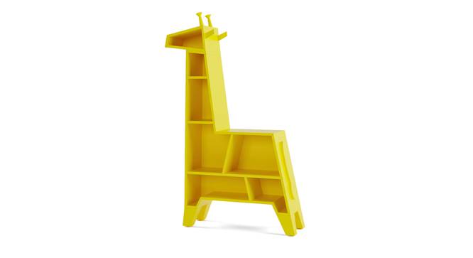 Melman - The Giraffe Bookshelf By Boingg! (Yellow, With Shelves Configuration, Matte Finish) by Urban Ladder - Design 1 Side View - 349560