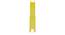Melman - The Giraffe Bookshelf By Boingg! (Yellow, With Shelves Configuration, Matte Finish) by Urban Ladder - Rear View Design 1 - 349569