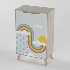 Kids Storage Cabinets Design Picture Perfect Engineered Wood Kids Storage Cabinet in Blue Colour