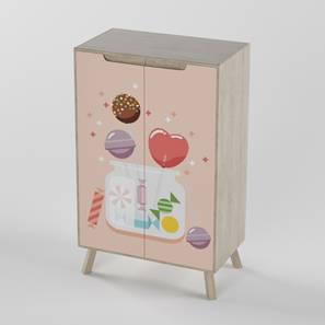 Kids Storage Cabinets Design Picture Perfect Engineered Wood Kids Storage Cabinet in Pink Colour