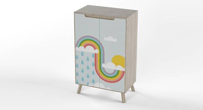Picture Perfect Cabinet By Boingg! (Matte Finish) by Urban Ladder - Design 1 Side View - 349587