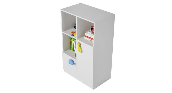 Petting Zoo Cabinet By Boingg! (White, Matte Finish) by Urban Ladder - Design 1 Top Image - 349591