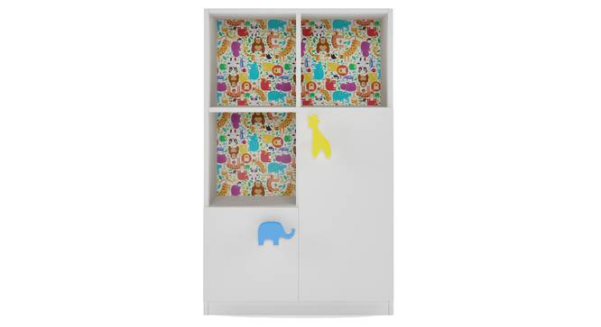Petting Zoo Cabinet By Boingg! (White, Matte Finish) by Urban Ladder - Front View Design 1 - 349601