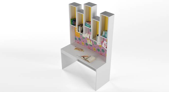 Roller Coaster Study Table By Boingg! (Yellow, Matte Finish) by Urban Ladder - Design 1 Top Image - 349666