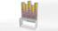 Roller Coaster Study Table By Boingg! (Yellow, Matte Finish) by Urban Ladder - Design 1 Side View - 349674